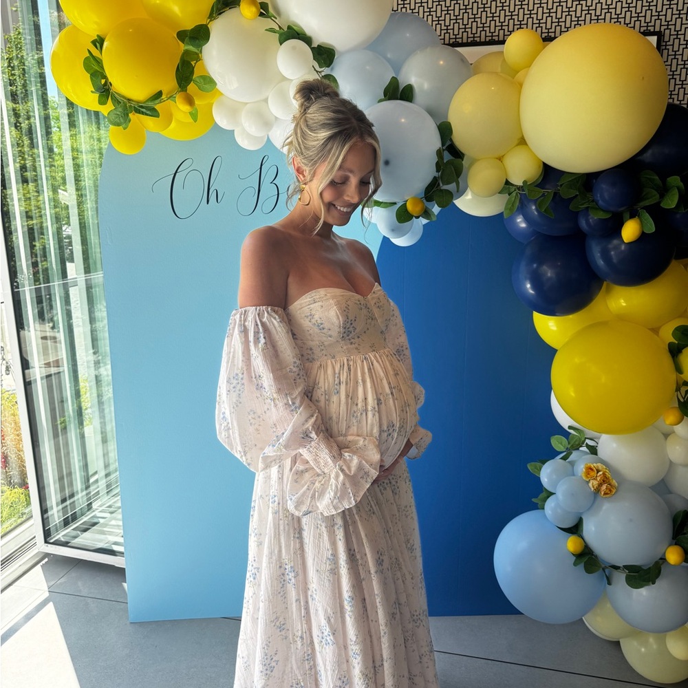 Worth Collective Skye Floral Dress - Bump Friendly